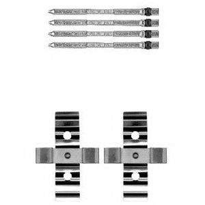 Скобы тормозных колодок DELPHI LX0604