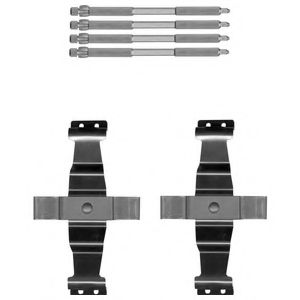 Скобы тормозных колодок DELPHI LX0642