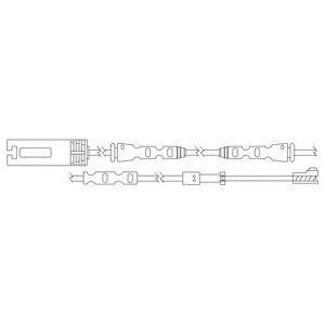 Датчик износа тормозных колодок DELPHI LZ0259
