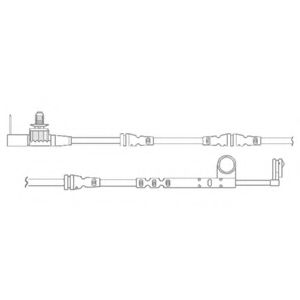 Контрольный контакт, контроль слоя тормозных колодок DELPHI LZ0266