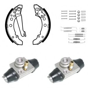 Тормозные колодки барабанные DELPHI KP1054