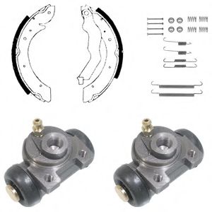 Тормозные колодки барабанные DELPHI KP1057