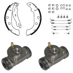 Тормозные колодки барабанные DELPHI KP1058