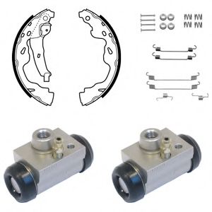 Тормозные колодки барабанные DELPHI KP1079