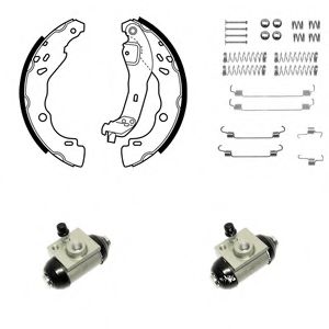 Тормозные колодки барабанные DELPHI KP1088