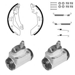 Тормозные колодки барабанные DELPHI KP1104