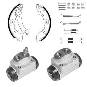 Тормозные колодки барабанные DELPHI KP1105