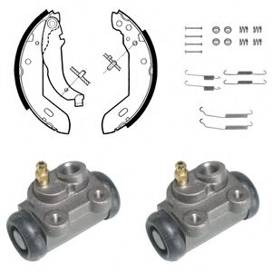 Тормозные колодки барабанные DELPHI KP650