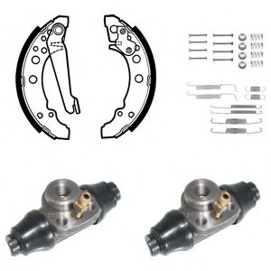 Тормозные колодки барабанные DELPHI KP715
