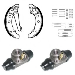 Тормозные колодки барабанные DELPHI KP717