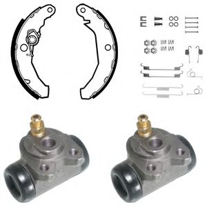 Тормозные колодки барабанные DELPHI KP733