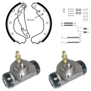 Тормозные колодки барабанные DELPHI KP745