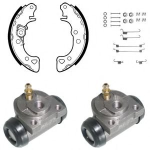 Тормозные колодки барабанные DELPHI KP756