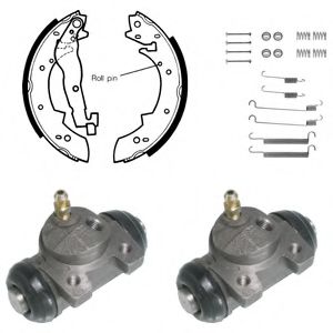 Тормозные колодки барабанные DELPHI KP768