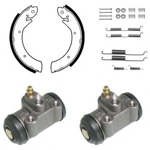 Тормозные колодки барабанные DELPHI KP789