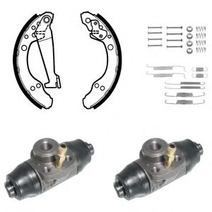 Тормозные колодки барабанные DELPHI KP792
