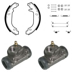 Тормозные колодки барабанные DELPHI KP825