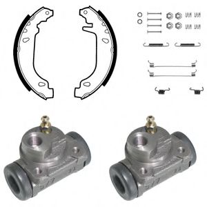 Тормозные колодки барабанные DELPHI KP829