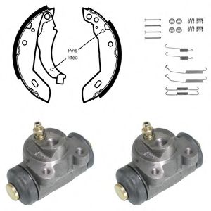 Тормозные колодки барабанные DELPHI KP833