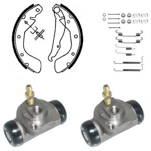 Тормозные колодки барабанные DELPHI KP854