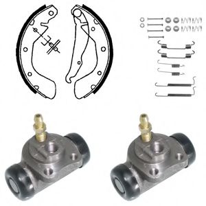 Тормозные колодки барабанные DELPHI KP855