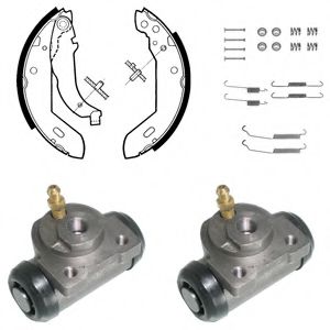Тормозные колодки барабанные DELPHI KP871