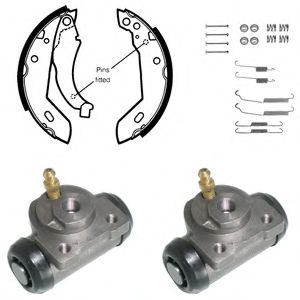Тормозные колодки барабанные DELPHI KP872