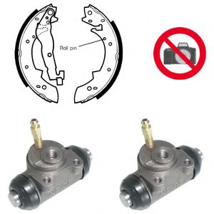 Тормозные колодки барабанные DELPHI KP873