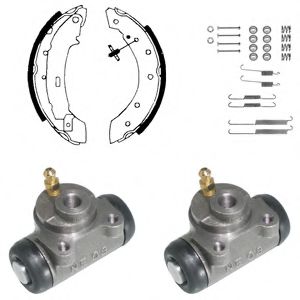 Тормозные колодки барабанные DELPHI KP874