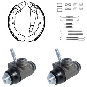 Тормозные колодки барабанные DELPHI KP879