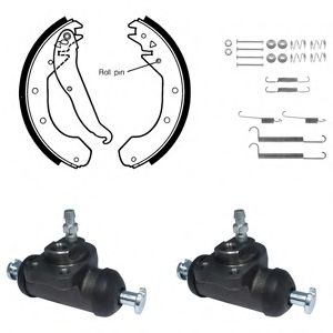 Тормозные колодки барабанные DELPHI KP888