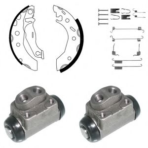 Тормозные колодки барабанные DELPHI KP897