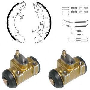 Тормозные колодки барабанные DELPHI KP901