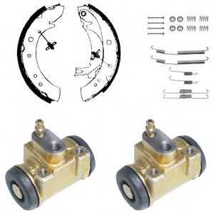 Тормозные колодки барабанные DELPHI KP902