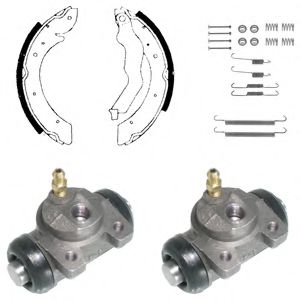 Тормозные колодки барабанные DELPHI KP903