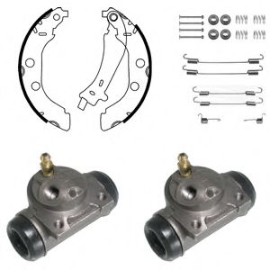 Тормозные колодки барабанные DELPHI KP905