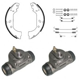 Тормозные колодки барабанные DELPHI KP906