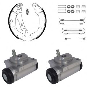 Тормозные колодки барабанные DELPHI KP932