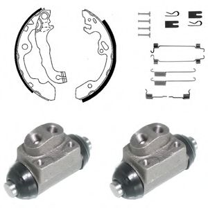Тормозные колодки барабанные DELPHI KP935