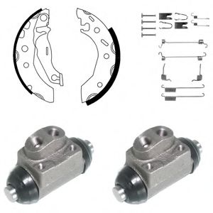 Тормозные колодки барабанные DELPHI KP948