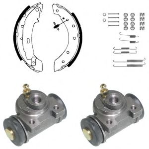 Тормозные колодки барабанные DELPHI KP951