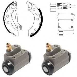 Тормозные колодки барабанные DELPHI KP952