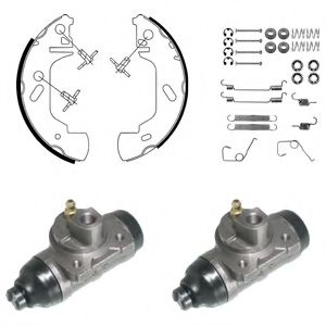 Тормозные колодки барабанные DELPHI KP955