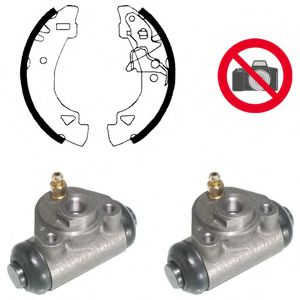 Тормозные колодки барабанные DELPHI KP956
