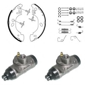 Тормозные колодки барабанные DELPHI KP957