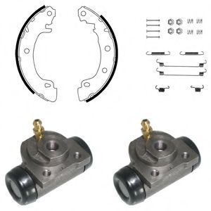 Тормозные колодки барабанные DELPHI KP981