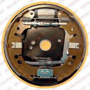 Тормозные колодки барабанные DELPHI LG16059
