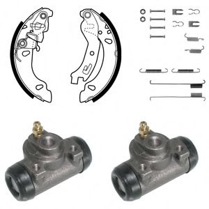Тормозные колодки барабанные DELPHI KP1090