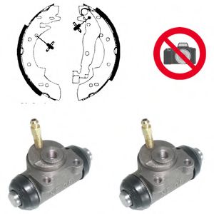 Тормозные колодки барабанные DELPHI KP875