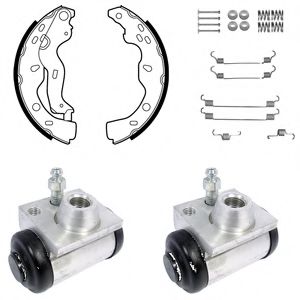Тормозные колодки барабанные DELPHI KP1125